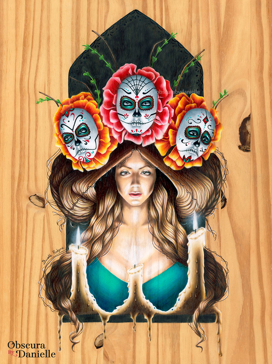 “Tangled Thoughts: Muertos II” Limited Edition Print