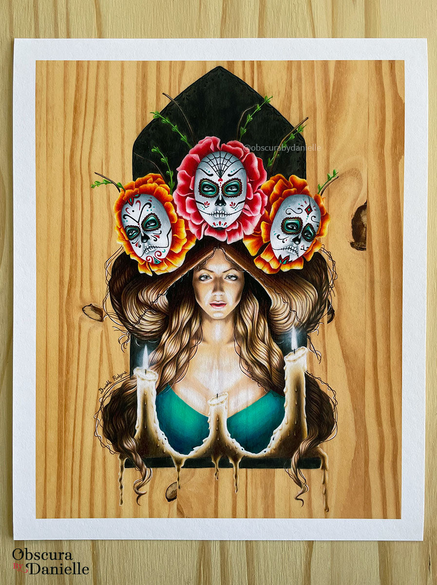 “Tangled Thoughts: Muertos II” Limited Edition Print